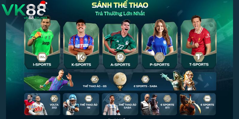 Trang chủ Lý do sảnh thể thao VK88 sao được nhiều người chơi lựa chọn