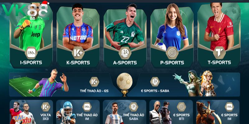 Giới thiệu về sảnh thể thao VK88