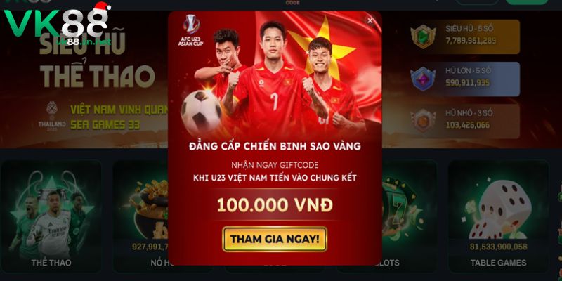 Link vào VK88 chính thống mới nhất