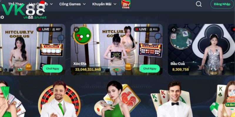 Lợi ích Techplay và Evolution Gaming đồng hành cùng VK88