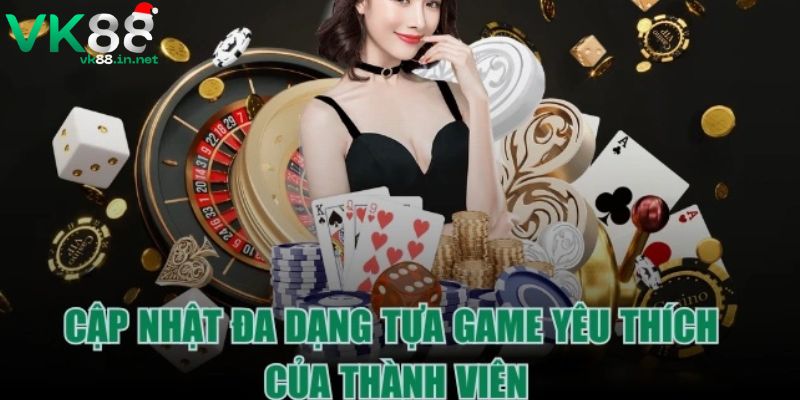 Sức hút của top 5 bộ môn hot tại VK88